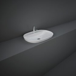 Rak Ceramics umywalka wpuszczana owalna Variant 60x42 VARDI36001AWHA