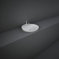 Rak Ceramics umywalka wpuszczana okrągła Variant 42x42 VARDI14201AWHA