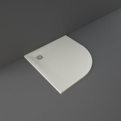 Rak Ceramics brodzik półokrągły 100x100 Feeling beż RFQU100100S505