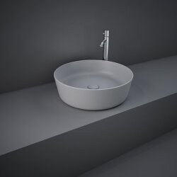 Rak Ceramics umywalka slim nablatowa Feeling 42x42 MATT GREY FEECT4200503A