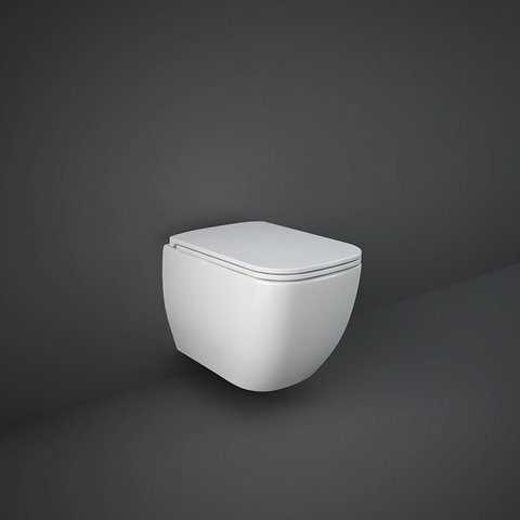 Rak Ceramics miska WC Rimless 52,5 cm + deska wolnoopadająca SLIM Metropolitan 1 METR1SET