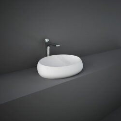 Rak Ceramics umywalka nablatowa Cloud 58x40 MATT WHITE CLOCT6000500A