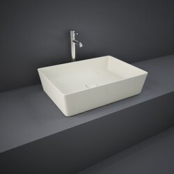 Rak Ceramics umywalka slim nablatowa Feeling 50x36 MATT BEIGE FEECT5000505A