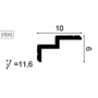 Orac Decor listwa gzymsowa C390 STEPS