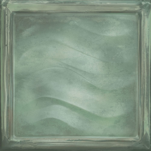 Aparici płytka ścienna Glass Green Vitro 20,1x20,1