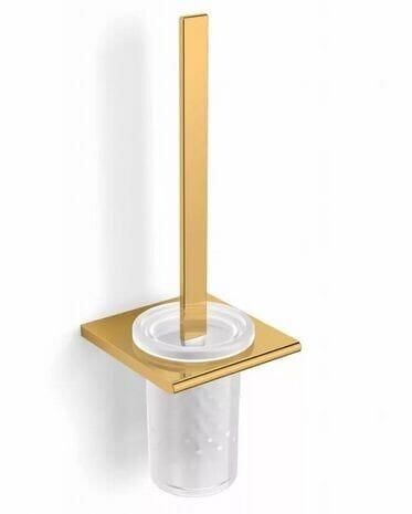 Stella Milano szczotka WC wisząca złoty połysk