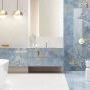 Tubądzin płytka gresowa Aquamarine blue POL 59,8x59,8 poler