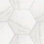 Equipe gres Carrara Hexagon Carrara Matt 17,5x20