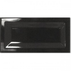 Equipe płytka ścienna Evolution Inmetro Black 7,5x15 22001