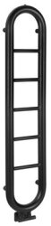 Sapho Horizon grzejnik łazienkowy 33x150 czarny mat