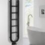 Sapho Horizon grzejnik łazienkowy 33x150 czarny mat