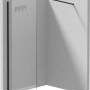Deante ścianka walk-in 90 cm Mokko nero KQM_N39P