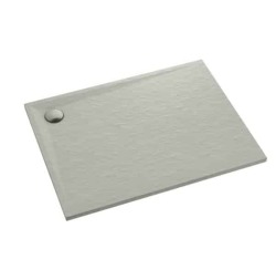 Schedpol brodzik prostokątny Libra Cement Stone 70x80 kompozyt kamienny