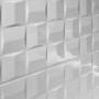 Marazzi płytka scienna Absolute White Cube 3D str sa 25x76
