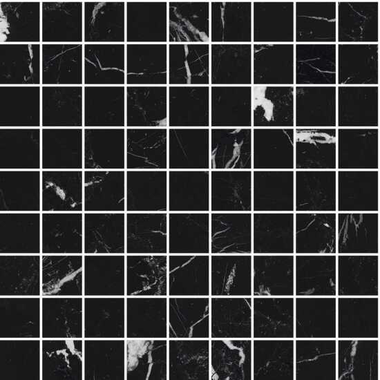 Marazzi gres Allmarble Mosaico Elegant Black 30x30 M45Y