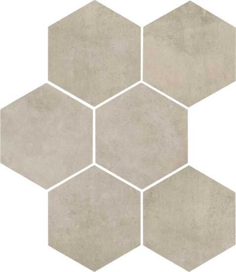 Marazzi gres Clays Shell hexagonal 21x18,2 MM5S