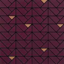 Marazzi płytka ścienna Eclettica Mosaico Bronze Purple 40x40 M3J4