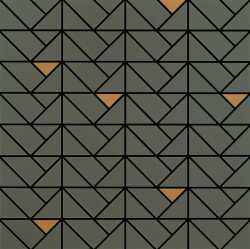 Marazzi płytka ścienna Eclettica Mosaico Bronze Taupe 40x40 M3J6