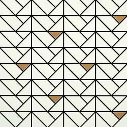 Marazzi płytka ścienna Eclettica Mosaico Bronze White 40x40 M3JA
