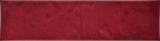 Tubądzin płytka ścienna Masovia rubino A gloss 29,8x7,8 