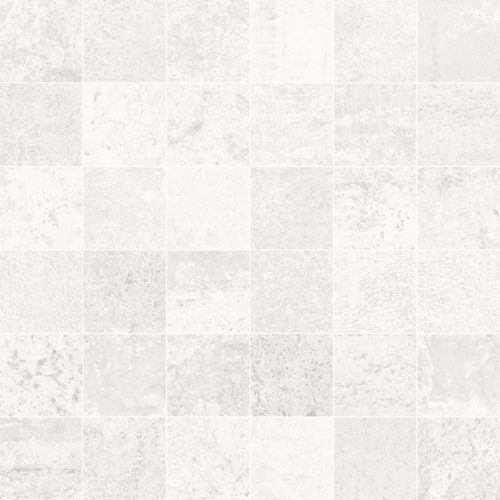 Aparici gres Metallic White Natural Mosaico 5x5