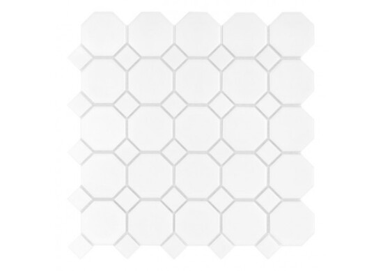 Dunin Mini Octagon White 55 matt 29,5x29,5