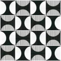 Equipe gres Caprice Deco Monline B&W 20x20 22126