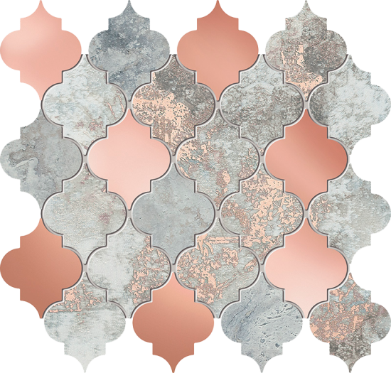 Tubądzin płytka ścienna Fadma mozaika 26,4x24,6 połysk + mat