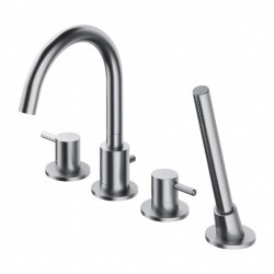 Omnitres Y bateria wannowa 4-otworowa nikiel