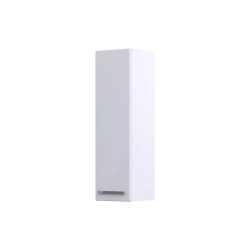 Oristo szafka wysoka boczna 30 cm uniwersalna lewa/prawa biały połysk chrom