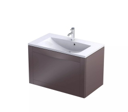 Oristo szafka z umywalką Skagen 80x45 mokka mat