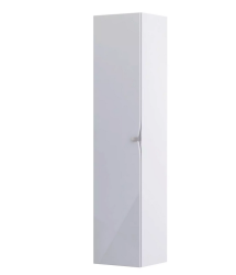 Oristo szafka wysoka boczna Siena 35 cm uniwersalna lewa/prawa biały połysk