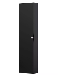 Oristo szafka wysoka boczna Siena 40 cm uniwersalna lewa/prawa czarny mat