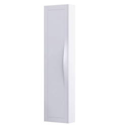 Oristo szafka wysoka boczna Skagen 40 cm uniwersalna lewa/prawa biały mat