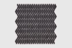 Raw Decor mozaika szklana Sparrow Black Matowa 27,4x27,4 RG-CMB