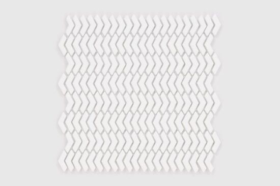Raw Decor mozaika szklana Sparrow White Matowy 27,4x27,4 RG-CMW