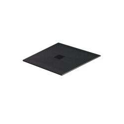 Excellent brodzik kwadratowy 90x90 Arda czarny RAL 9005 BREX.1502.090.090.BLN