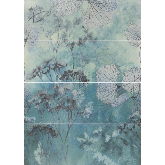 Fanal płytki ścienne Decor Pearl Dream Turquoise 31,6x90 B