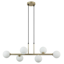 Italux lampa wisząca Olbia PND-38679-6-FGD+WH