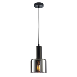 Italux lampa wisząca Santia PND-65342-1-BK+SG