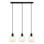 Italux lampa wisząca Lamezia PND-67594-3-BK+CL