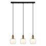 Italux lampa wisząca Lamezia PND-67594-3-BRO+CL