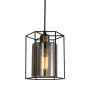 Italux lampa wisząca Kalula PND-78901-1-BK+SG
