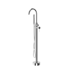 Corsan Lugo bateria wannowa wolnostojąca wysoka chrom obrotowa wylewka