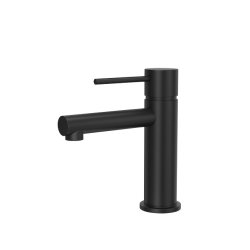 Corsan Lugo bateria umywalkowa stojąca czarny mat