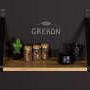 Grekon półka Gino 60x21 NY-NE-PG60/21 + PP-GINO-20M