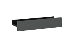 Ellita półka wisząca For All Anthracite mat 8x40 168451