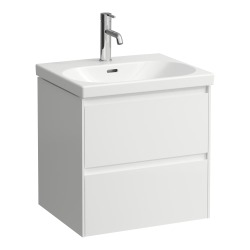 Laufen Lani szafka pod umywalkę 53,5x44x51,5 cm - biały mat - dwie szuflady