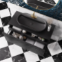 Elita blat marmurowy  Elitstone 91,4x49,4 Black Mat 168397