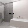 Tubądzin płytka ścienna Integrally white STR 89,8x32,8 mat
